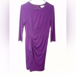 Calvin Klein purple dress